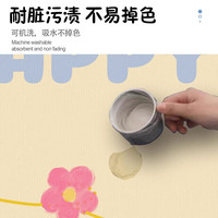 KAYE卧室床边毯床下床前家用四季通用榻榻米飘窗阳台垫子可爱卡通地毯 SJR-K幸运小恐龙 160X230cm