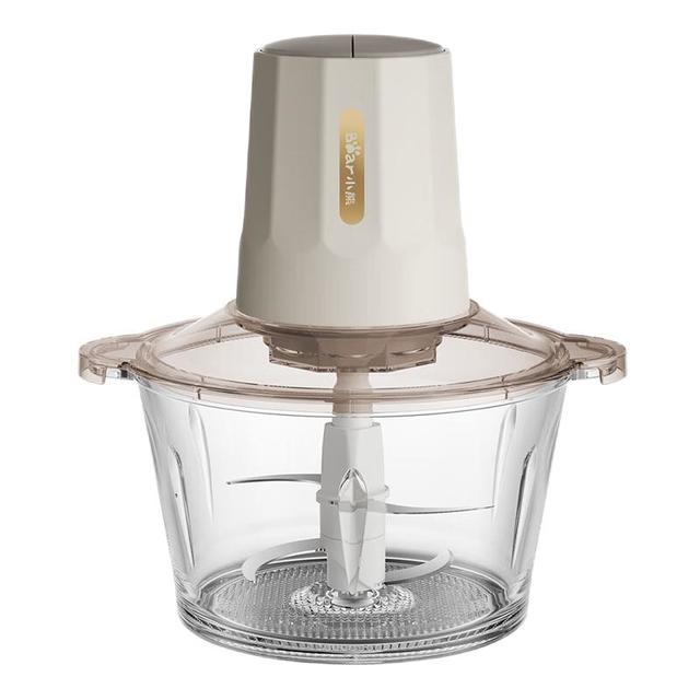 小熊 QSJ-E03B2 绞肉机 双刀双档 1.8L