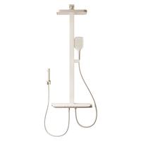 东鹏奶油风增压淋浴花洒套装恒温数显浴室钢琴按键淋雨淋浴器喷头