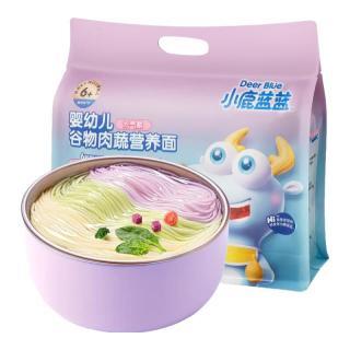 小鹿蓝蓝 婴幼儿谷物肉蔬营养面 450g