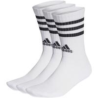 adidas阿迪达斯高筒袜男女袜春季舒适耐磨运动袜休闲长筒袜三双装