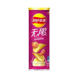 乐事 无限 薯片 鲜浓番茄味 104g