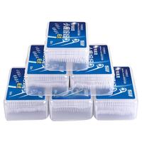 小鹿妈妈 Fawnmum小鹿 圆线护理牙线棒50支X6盒 剔牙签清洁齿缝家庭装超细便捷