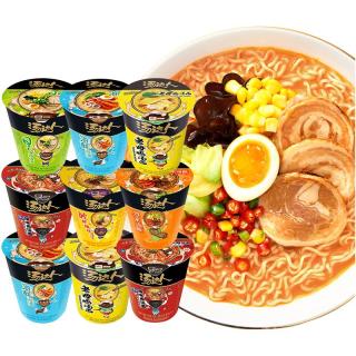 汤达人 Uni-President 统一 汤达人 酸酸辣辣豚骨面 90g*12杯
