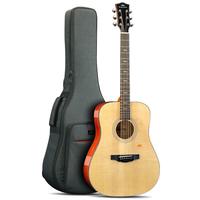 KEPMA 卡马 卡普马F1-D卡马卡农云杉单板进阶考级民谣吉他 原木色41英寸