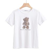 JEANSWEST/真维斯 时尚小熊印花 女士T恤