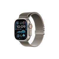Apple 苹果 Watch Ultra 2 智能手表 GPS+蜂窝版 49mm 钛金属原色表壳 原色米兰尼斯表带 M