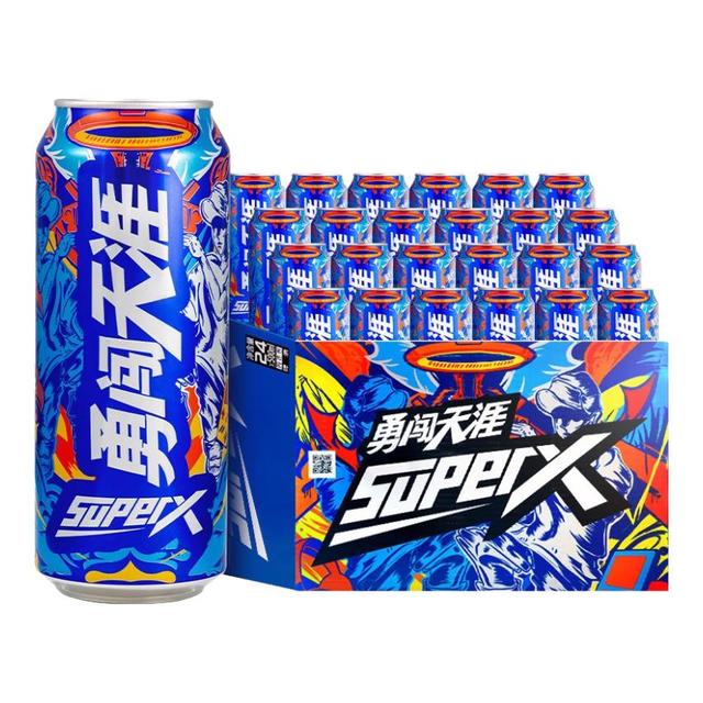 雪花 勇闯天涯superX 500mL 24罐+勇闯天涯330mL24瓶+全麦5号1L