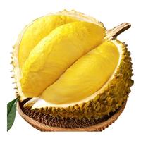 小憨哇泰国金枕头榴莲新鲜带壳应季水果整箱精品老树果整箱鲜果 8-10斤(2-4个果)