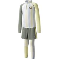 Kocotreekk树儿童泳衣原纱防晒游泳衣男童分体女童长袖宝宝泳装三件套