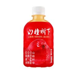 冠芳 山楂树下山楂汁饮料解腻开胃果汁超市聚会送礼盒整箱装350mlx12瓶