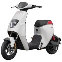 五羊-本田电动自行车U-Be长续航85KM电动车锂电池48V24Ah电瓶车新国标上班代步小电驴珍珠白