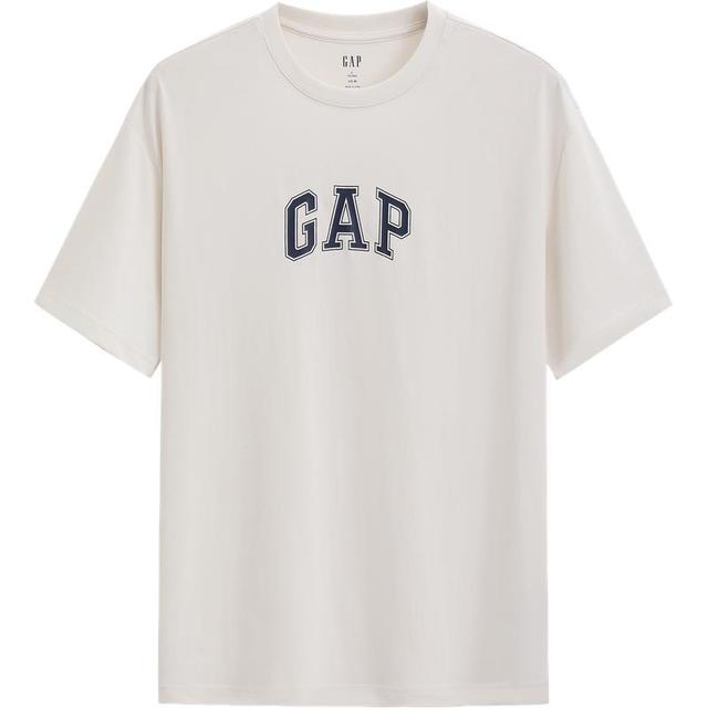 Gap 男女装2025春季款纯棉印花logo短袖T恤基础款休闲上衣755794