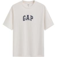 Gap 男女装2025春季款纯棉印花logo短袖T恤基础款休闲上衣755794