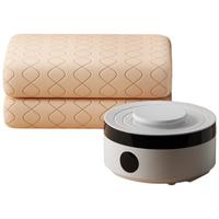 梦多福 MODOFO2024水暖毯水循环电热毯双人1.8x2.0电褥子除螨定时-带遥控 【带主机遥控数显】200cm*180cm