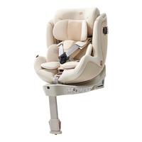 好孩子(gb)智能气囊座椅0~6岁新生儿智能检测通风汽车座椅 奶昔白