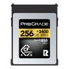 ProGradeDigital（铂格瑞 )256G CFexpress TypeB卡3400M/S支持尼康Z8/Z9佳能R5R5C 富士GFX100II全格式高速储存卡 持续写入850MB/S256G