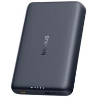 倍思iWatch磁吸二合一Magsafe无线27W快充移动电源10000mAh苹果16/15/14/13华为小米手机户外电源 双环磁吸-星际黑