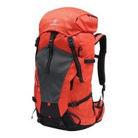 探路者 登山包雪域AIR户外徒步滑雪38L轻量透气耐磨双肩背包25年 日光橙 均码