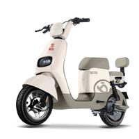 宝岛 电动自行车N18锂电48V24Ah星恒锂电长续航80km豪华外观代步首选 暖咖色