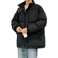 加肥加大码冬季户外保暖防风夹棉加厚棉服棉袄子胖子潮流男式棉衣