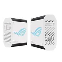 ROG 玩家国度 魔方幻 双频10000M 分布式Mesh无线路由器 Wi-Fi 6 月曜白 2个装