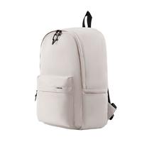 森马（Semir）双肩包男潮牌休闲大容量旅行包背包电脑包初中高中大书包 米白（小号）