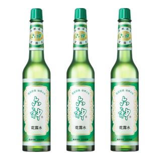 六神 Liushen 六神 经典玻璃瓶 舒缓止痒花露水 195ml*3 清凉舒爽