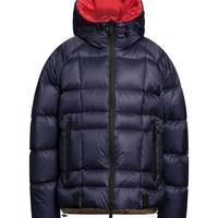 DSQUARED2 男士拼色漏斗领羽绒服