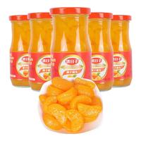 洪日子黄桃橘子罐头新鲜速食童年小吃甜点儿童休闲零食 橘子罐头248g*4瓶