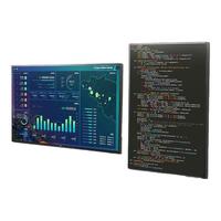 宜客莱（ECOLA）电脑显示器支架臂双屏 显示器屏幕升降升降支架 电桌脑支架台式双屏 双显示器支架显示器增高架F62