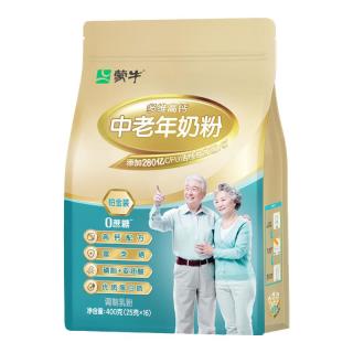 蒙牛 铂金装 多维高钙 中老年奶粉 400g