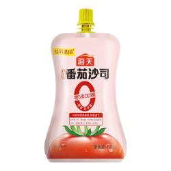 海天 0添加番茄沙司茄汁意面寿司手抓饼薯条酱料番茄酱西红柿酱调料 海天0添加番茄沙司120克*1