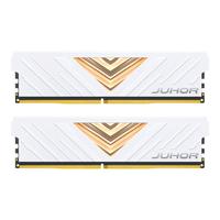 JUHOR 玖合 忆界系列白甲 DDR4 3200MHz 台式机内存条 64GB（32Gx2）套装