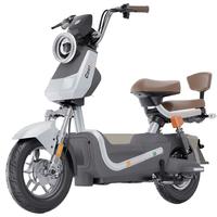 绿源电动自行车K11【5块铅酸电池续航80公里】家用电瓶车电动自行车液冷电机质保10年 空间白 