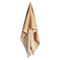 凌克(LENGKEORL)羊绒披肩毯外搭气质丝巾女母亲节实用高档长辈50-60岁 【双面双色】驼/米驼