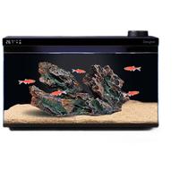 当贝智能生态鱼缸1Ultra 一体缸自循环桌面鱼缸 财运石造景套餐