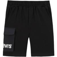 LEVI'S李维斯童装儿童薄款短裤男童夏季弹力舒适裤子 黑美人 150 /63 【身高140-152cm】