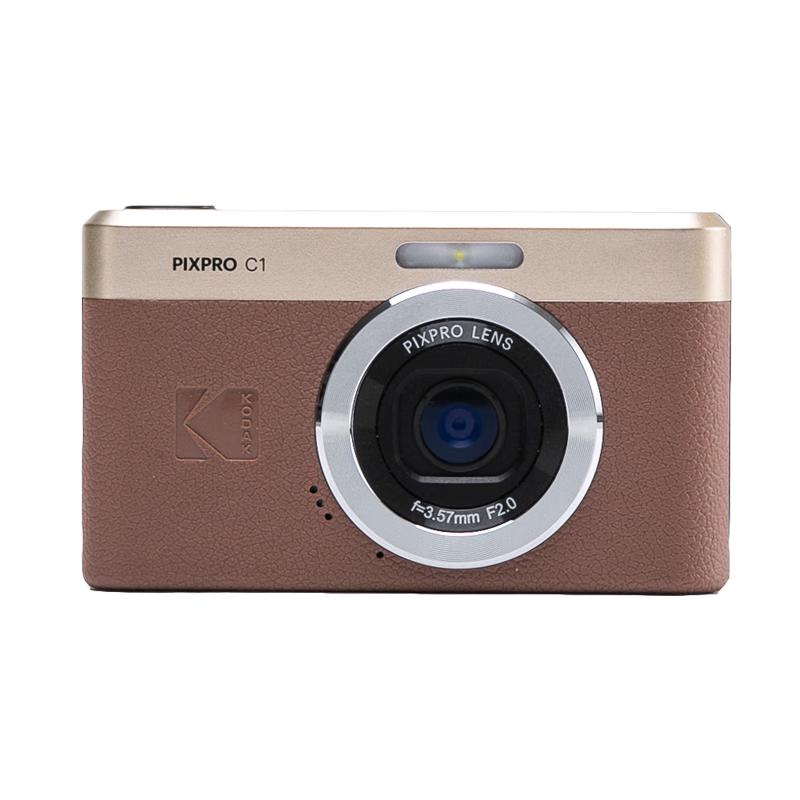  Kodak/柯达 1080P高清 数码相机+32gTF卡+包  单机身 棕色