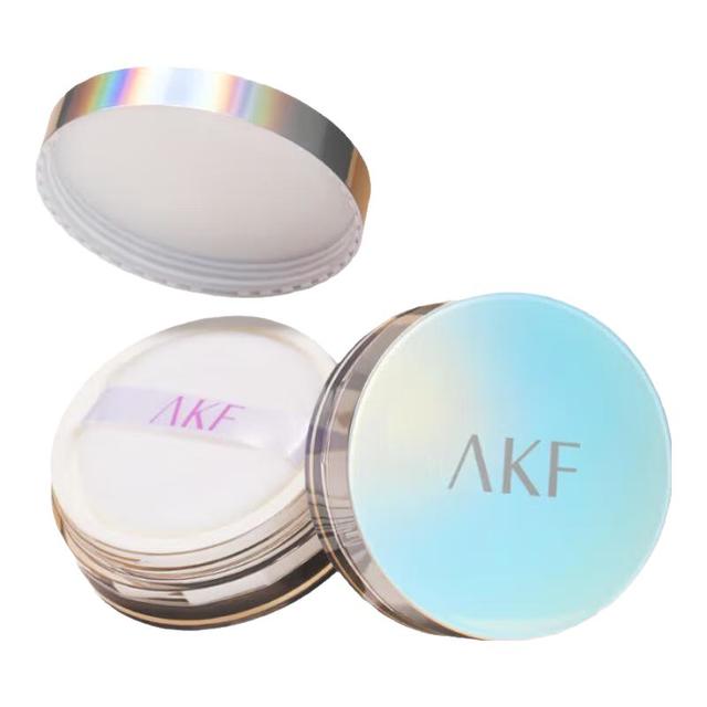移动端、京东百亿补贴：AKF 轻透柔焦散粉 #01轻雾透明色 10g