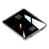 HUAWULIKE充电宝【120W超级快充丨可上飞机】自带线20000M毫安轻薄小巧便携迷你大容量适用 甄选黑:超级快充+提速888%