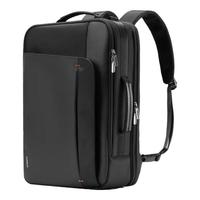 inateck引刻商务双肩背包男大容量笔记本电脑包出差旅行单肩包 幻夜黑