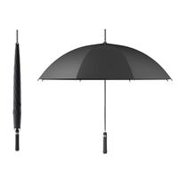 京东京造 超轻黑武士Pro加固8骨超大号雨伞长柄伞碳纤维防水防晒晴雨伞