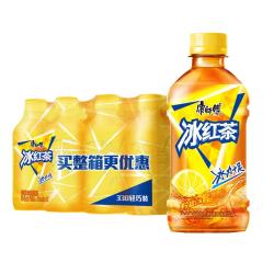 康师傅 冰红茶330ml*12瓶 柠檬红茶饮料饮品轻巧装整箱 热门商品
