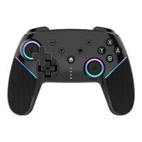 京盏switch手柄pro无线蓝牙NS体感游戏oled双人成行适用PC电脑steam喷射战士3唤醒/NFC 悟空游戏手柄 switch手柄pro【彩光黑】 switch全功能PRO