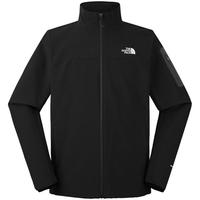 北面(The North Face)软壳衣男Tek Approach户外防风防泼溅保暖立领外套|8DG2 JK3/黑色 3XL /190