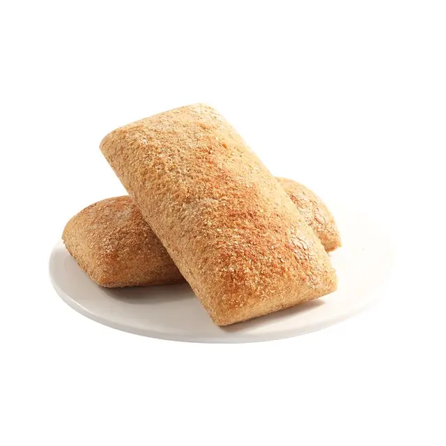 田园主义 欧式恰巴塔全麦面包 原味 65g*12袋