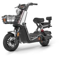 雅迪 Yadea电动车 冠能B60 新国标成人长续航通勤代步踏板电瓶车 曜石灰 曜石灰【下单送车筐】