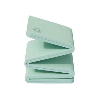 移动端、京东百亿补贴：京东京造 小午睡垫瑜伽垫TPE瑜伽垫可折叠便携多功能防滑减震垫绿 午睡瑜伽垫 绿色