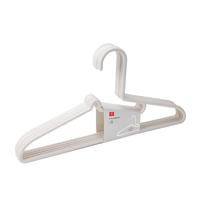 foojo衣架 无痕防滑晾衣架S形护领【纳瓦白/5只装/40.5cm】 护肩款·纳瓦白5只装